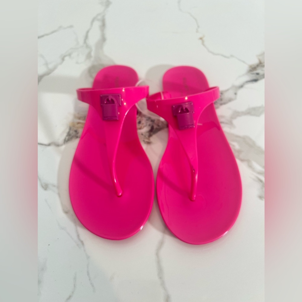 Kurt Geiger Brixton Jelly Sandal pink Lock